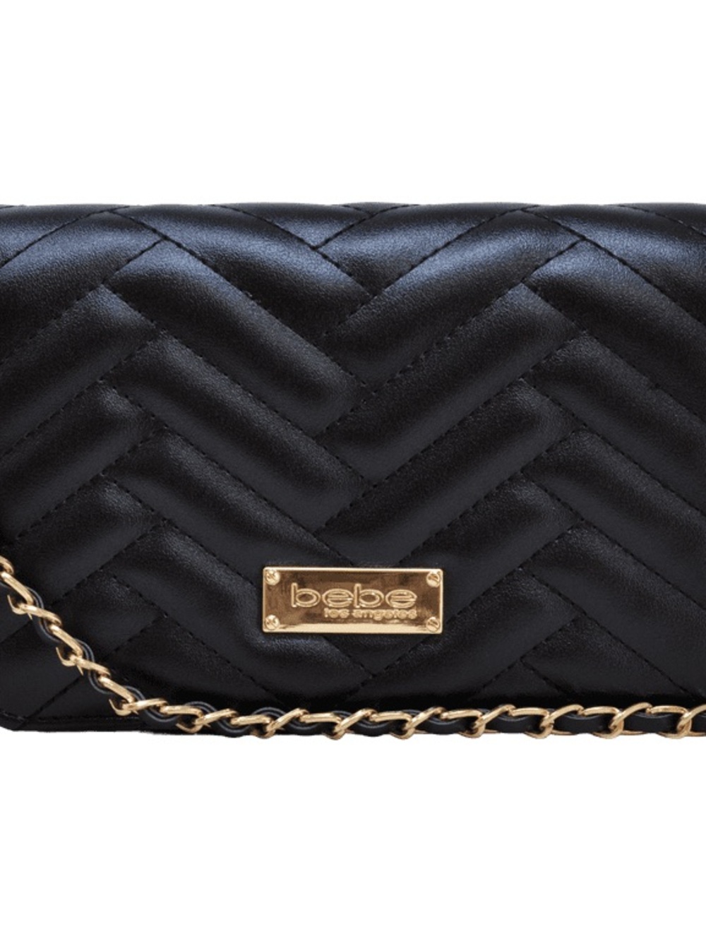 🖤 BNWT bebe Sophia Small Crossbody Bag | Black Quilted Chain Strap Purse